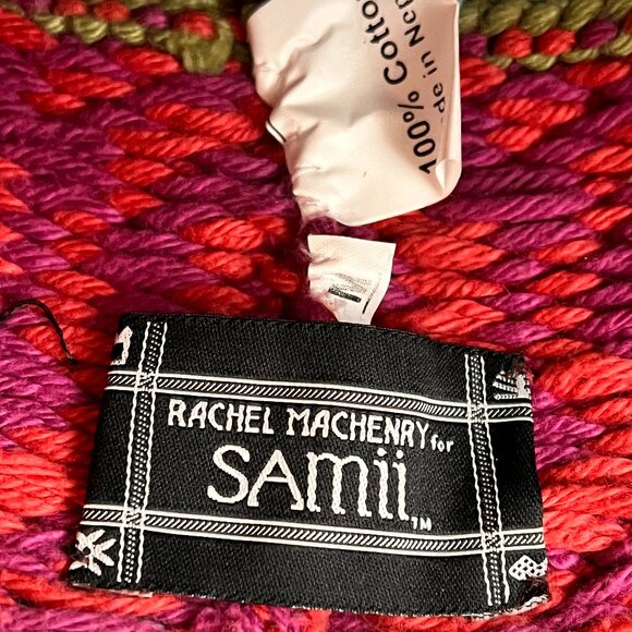 SAMII Rachel MacHenry Chullo hand knit Kids Colorful Winter Hat - Picture 3 of 8